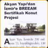 Akşan Yapı'dan Çevreci 5 bin konut. Platin Dergisi (Şubat 2011)