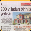 200 villadan birini seçin, 45 günde yerleşin. Sabah Emlak Mortgage 