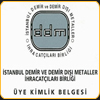 İstanbul Demir ve Demir Dışı Metaller İhracatçılar Birliği Üyeliği